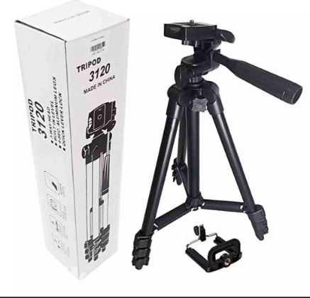 Tripod 3120 Camera Stand with Phone Holder